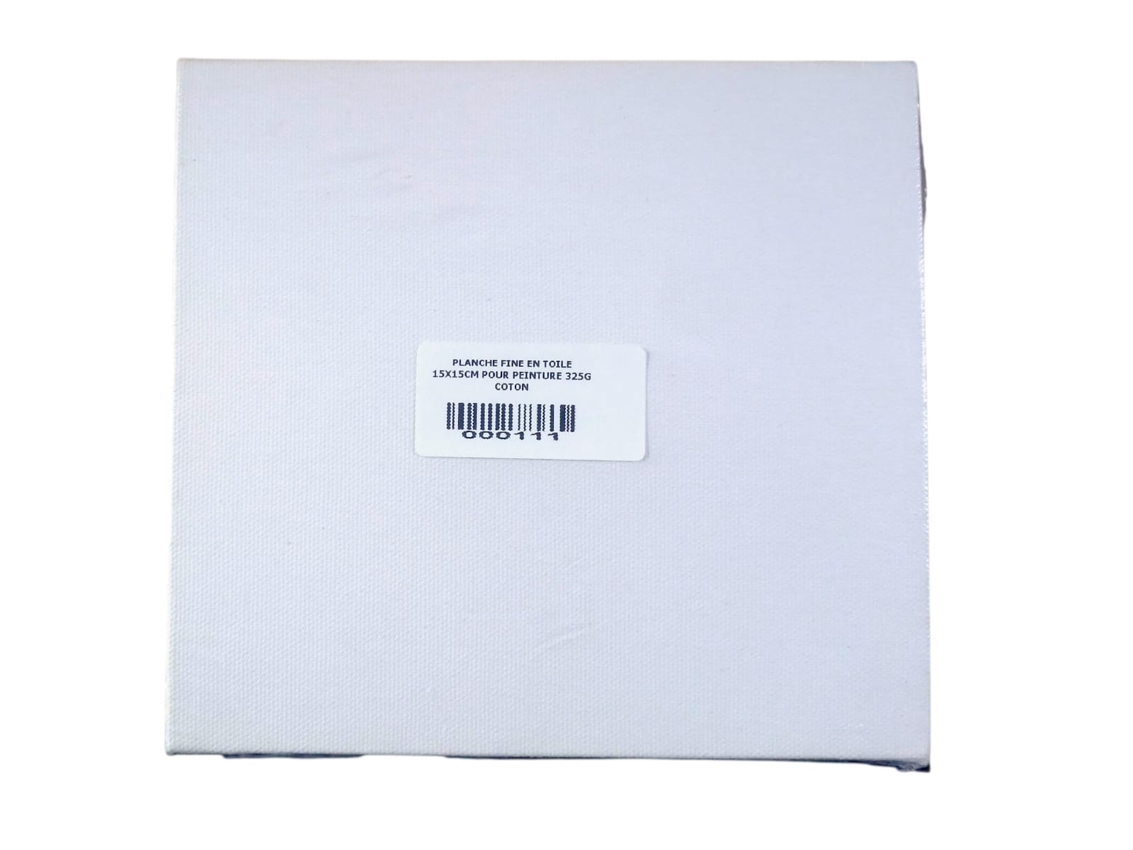 PLANCHE FINE EN TOILE 15X15CM POUR PEINTURE 325G COTON