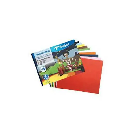 Bloc Bricolage Bristole Couleur A4 Sadipal