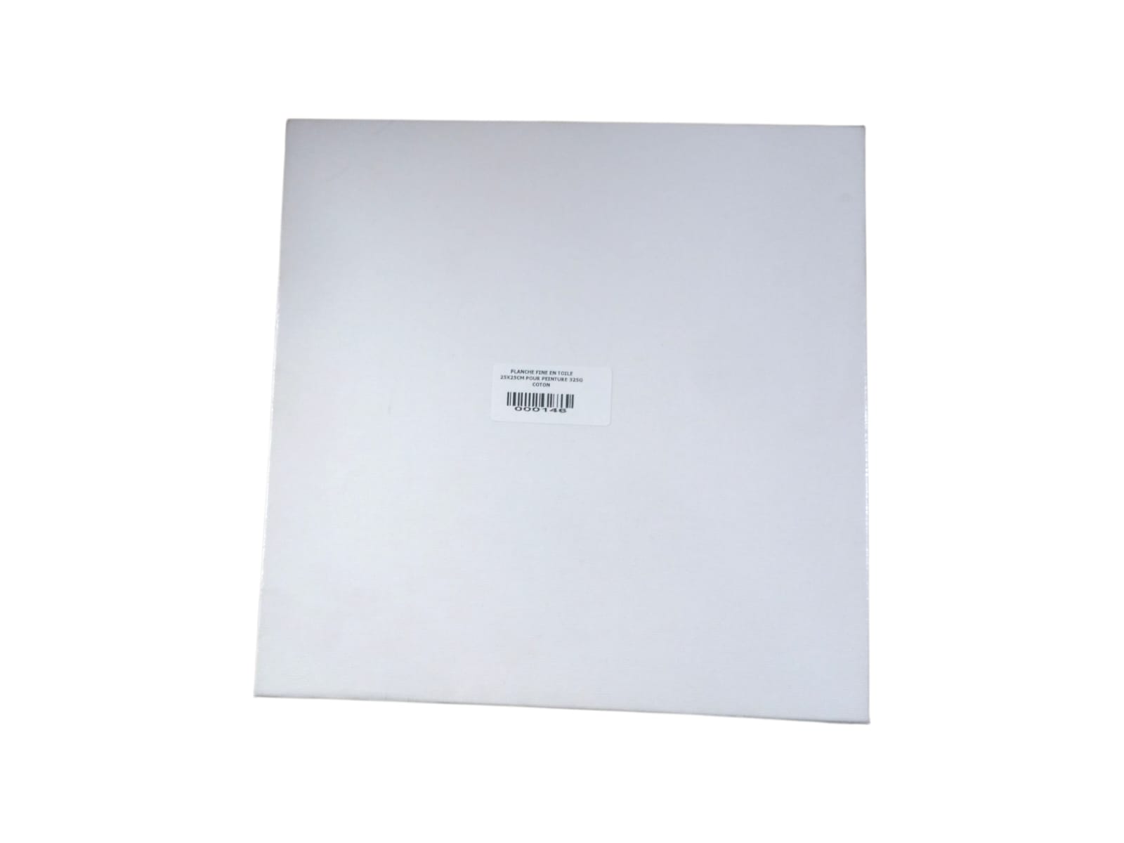 PLANCHE FINE EN TOILE 20X20CM POUR PEINTURE 325G COTON