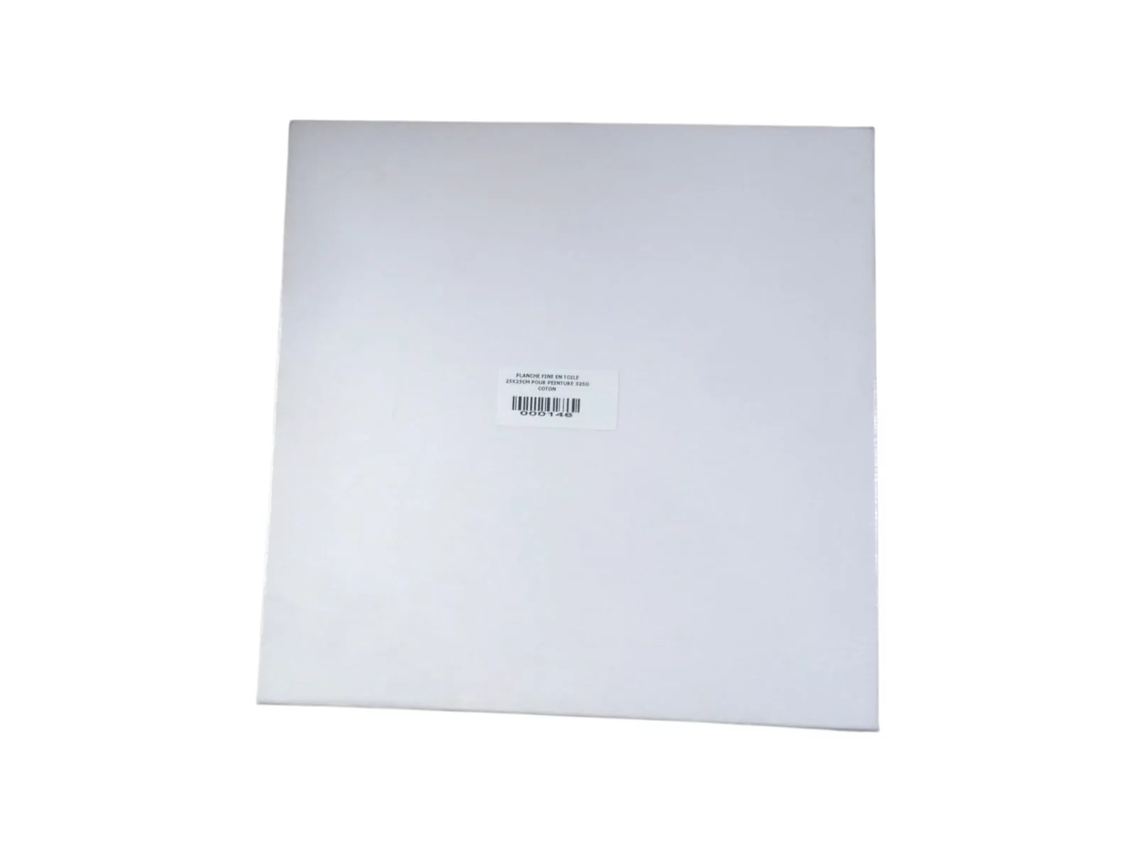 PLANCHE FINE EN TOILE 20X20CM POUR PEINTURE 325G COTON