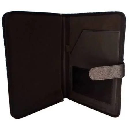 Porte Document A4 En Simili Cuir Avec Fermeture A Glissiere Avec Pochette Cr-0151