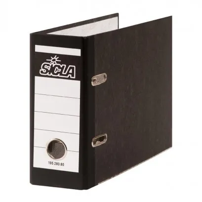 Classeur A Levier Sp En Papier Nuageux Ccp Ft:19,5x28 Dos:8cm Sicla