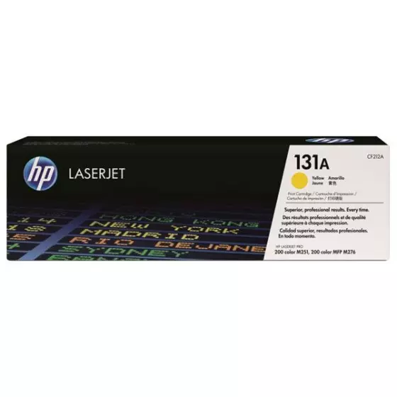 Toner HP Cf212a Ad Yellow Laserjet Pro 200 M251n/200 Mfp M276n (131a
