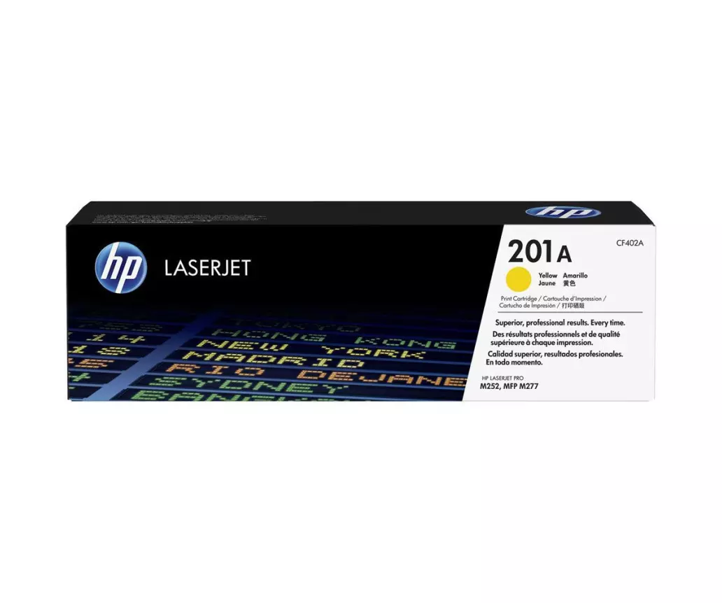 Toner Compatible Cf402a HP Jaune