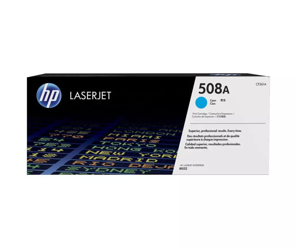 Toner HP Cf361x Origine Bleu Double Capacite (508x)
