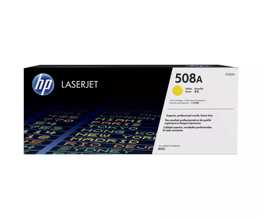 Toner HP Cf362a Ad Yellow Laserjet Enterprise Color M552/M553 (508a)