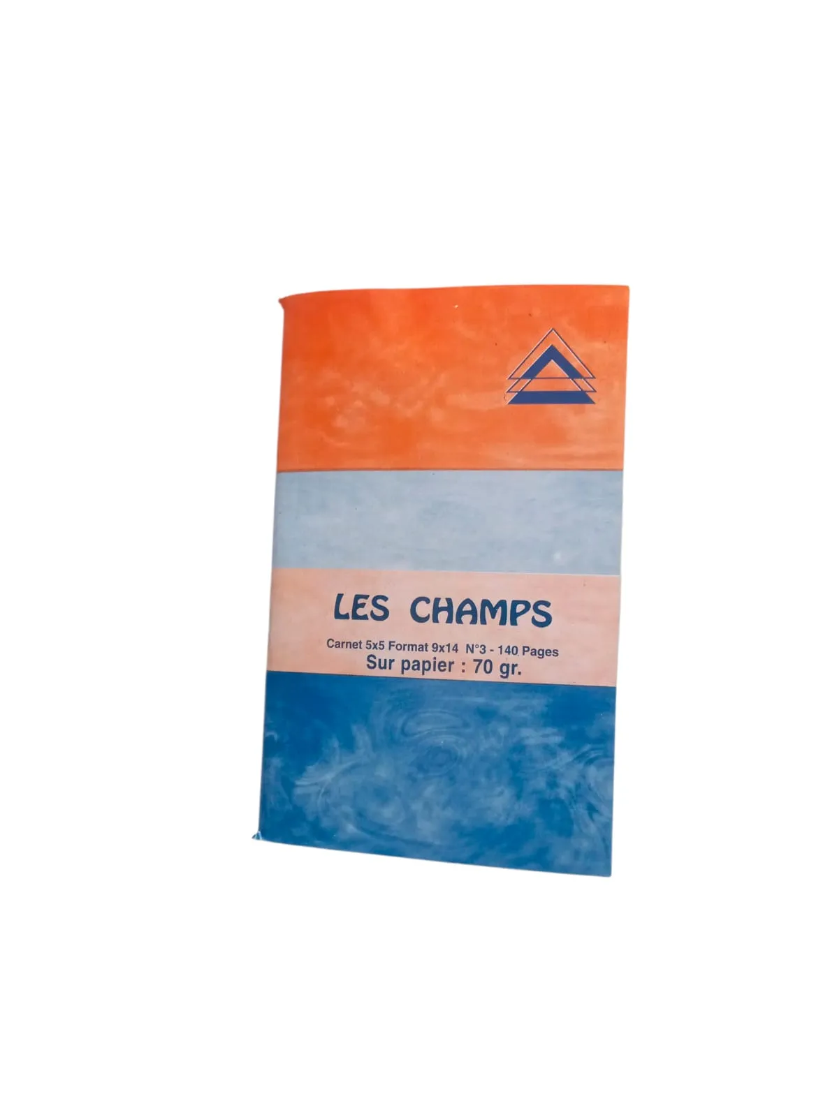 CARNET 140P LES CHAMPS 9X14 CM 5X5 70G N°3