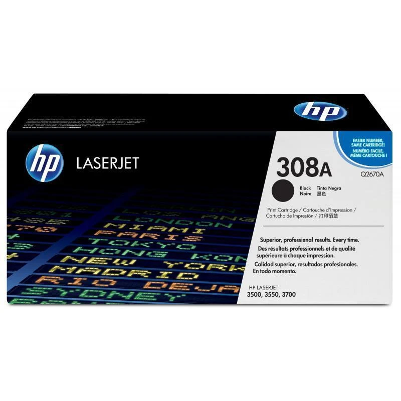 Toner HP Q2670a Black Laserjet 3500/3700 Origine
