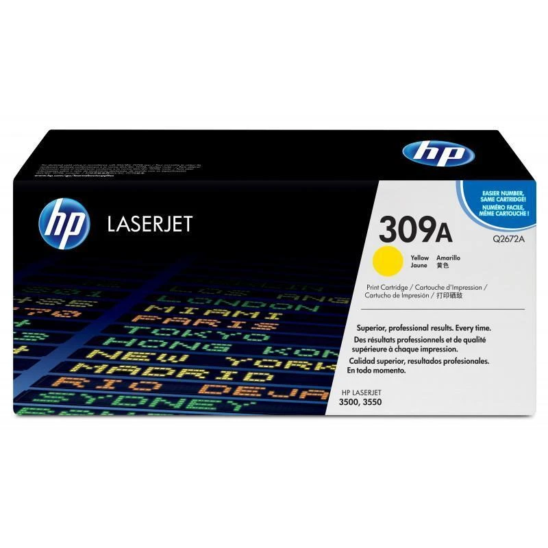 Toner HP Q2672a Yellow Laserjet 3500 Origine