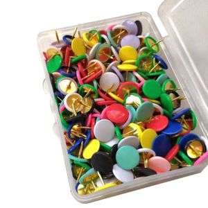 BOITE PUNAISE PLASTIFIEE/BTE100PCS