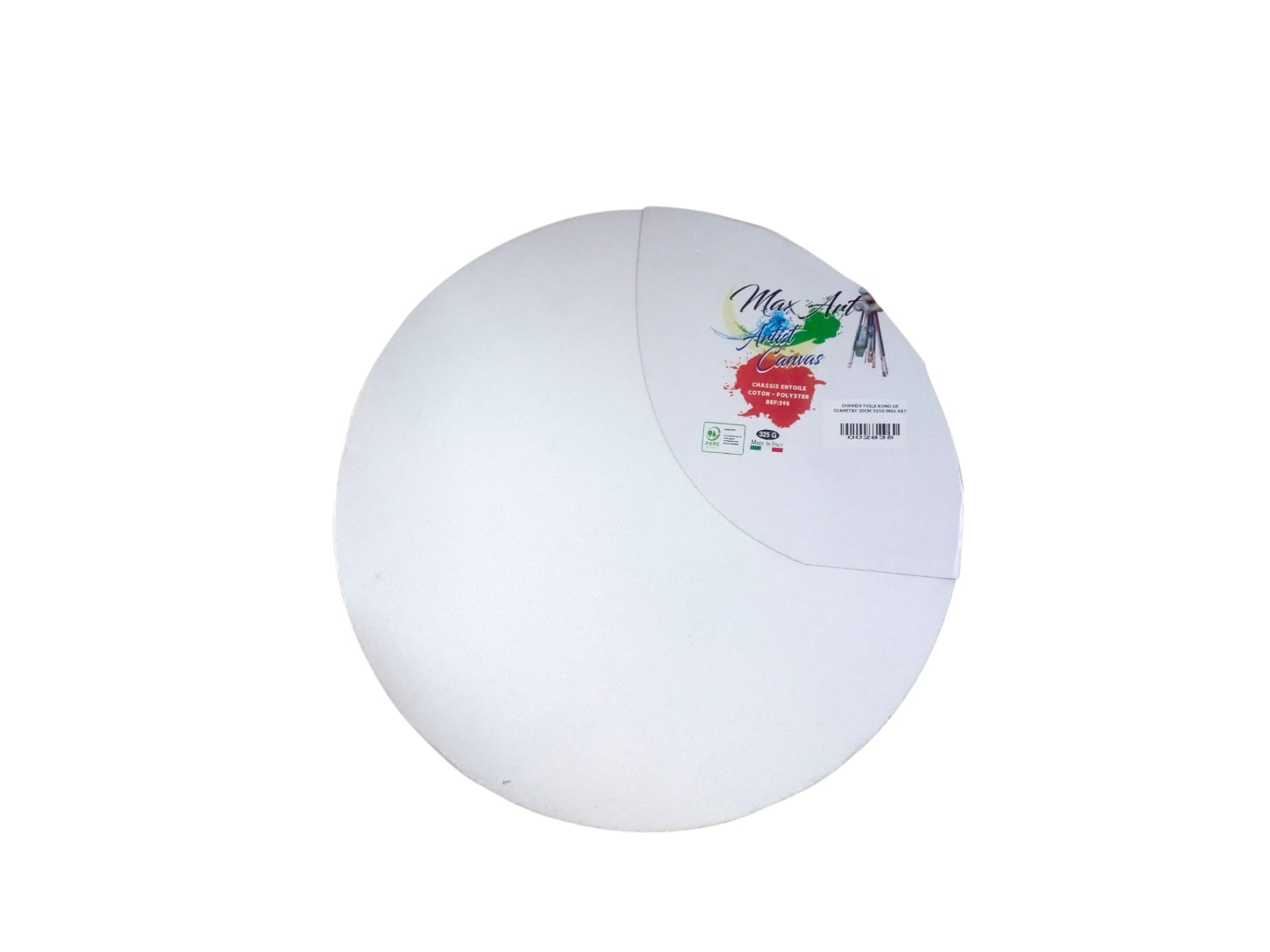 CHASSIS TOILE ROND DE DIAMETRE 30CM MAX ART