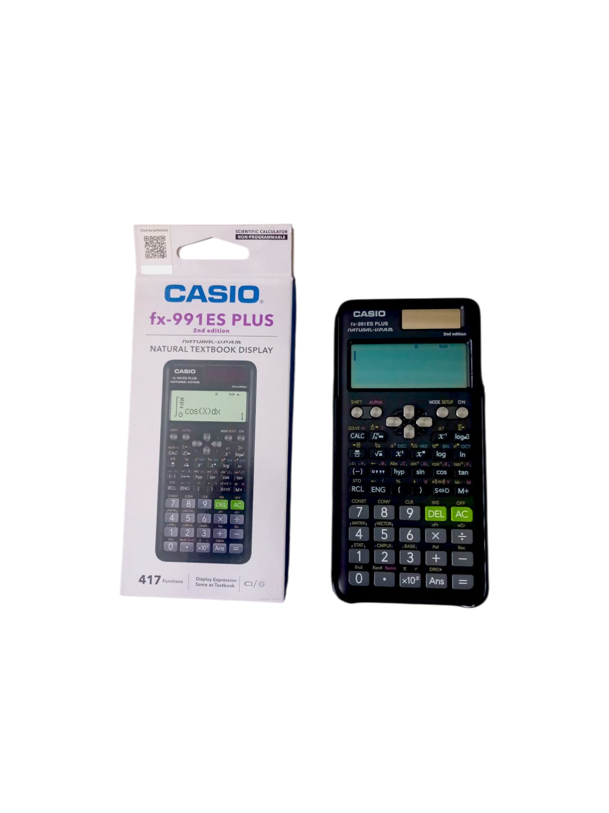 CALCULATRICE CASIO SCIENTIFIQUE S/R FX-991ES PLUS