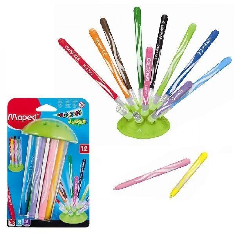 FEUTRE (12) MAPED JUNGLE INNOVATION 845445
