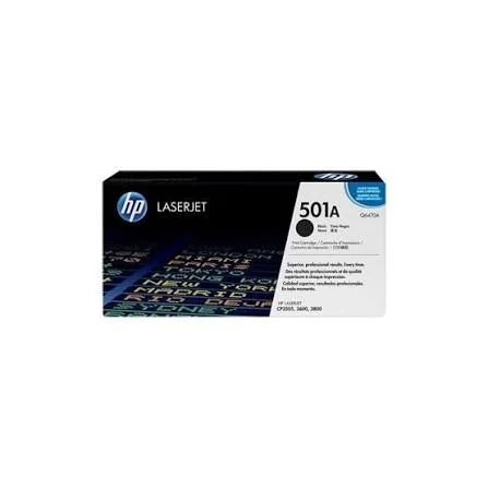Toner HP Q6470a Black Laserjet D'origine Type 3600/3800