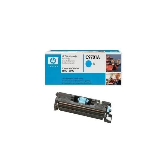 Toner HP C9701a Cyan Laserjet 1500/2500 Origine