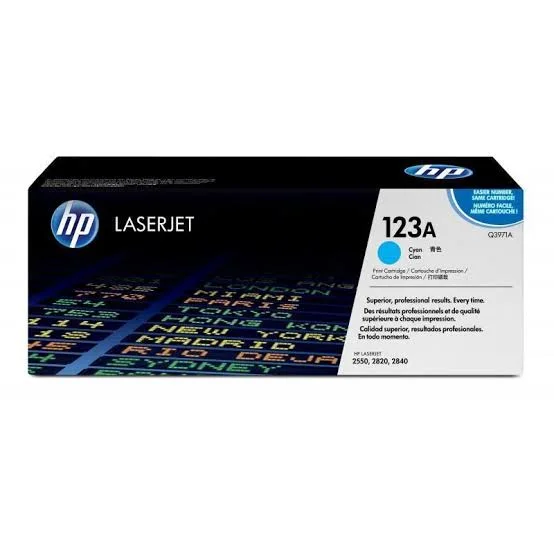 Toner HP Q3971a Cyan Laserjet 2550