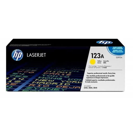 Toner HP Q3972a Yellow Laserjet 2550