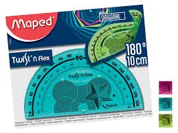 Rapporteur Maped Flexible 180°-12 Cm 244180