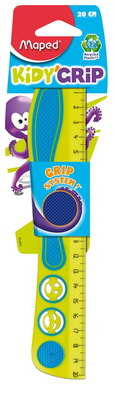 REGLE 20CM MAPED 278710 KIDY GRIP