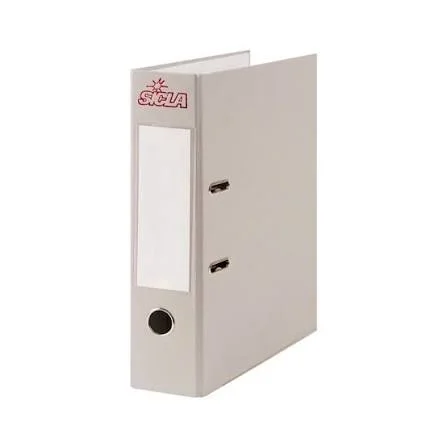 Classeur A Levier Sp En Simili Blanc Ft:32x28 Dos:8cm Sicla