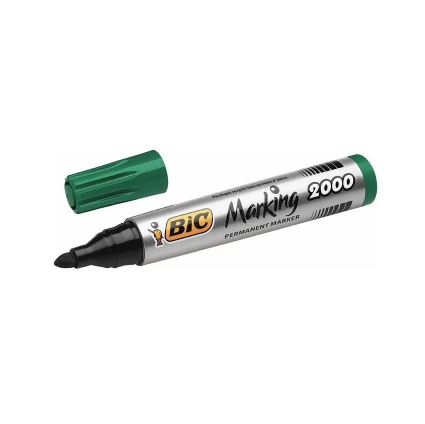 MARQUEUR PERMANENT BIC 2000 VERT