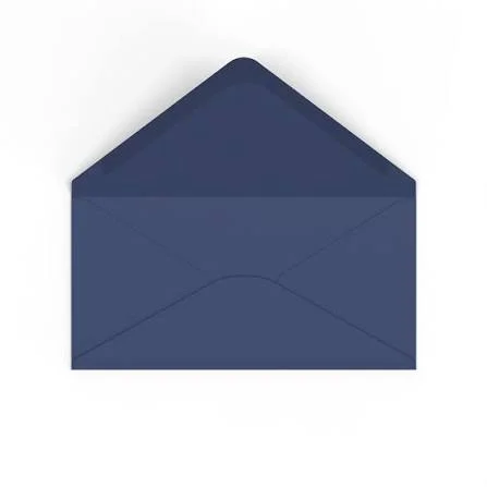Enveloppe 110x220 Sf Bleu Nuit 80g Réf. 5645 Clair Fontaine B/20