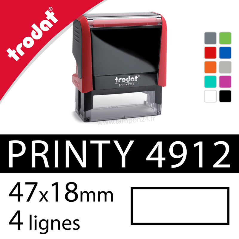 CACHET TRODAT  4912