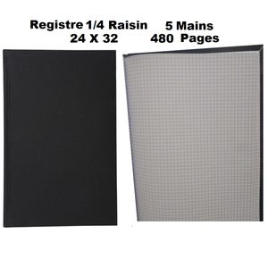 REGISTRE 5M 1/4 RAISIN