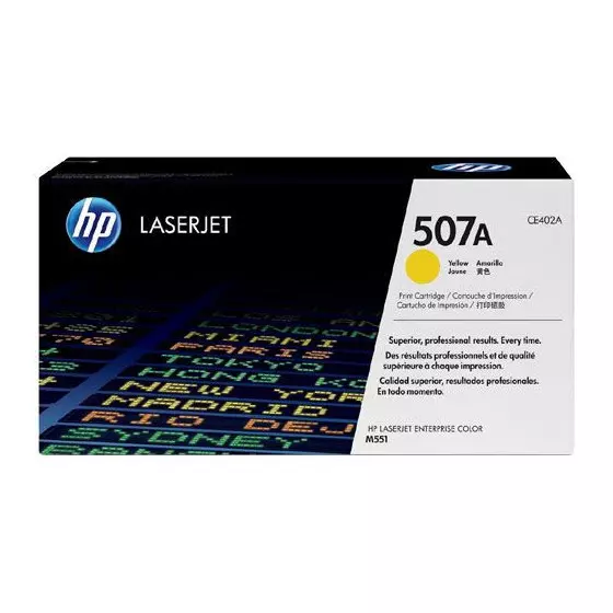 Toner HP Ce402a Laserjet Enterprise 500 Color M551 Yellow (507a) Org