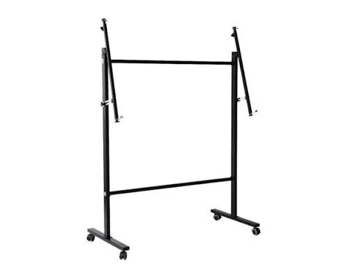 Support Tableau Mobile En Metal Avec Roulette 60x100