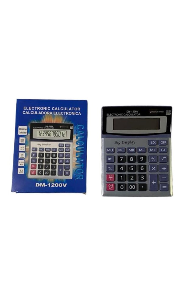 CALCULATRICE DM-1200V