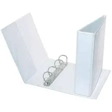 Reliure Plastique 4ax Dos 10cm 33x28 Avec Pochette Transparent Sicla