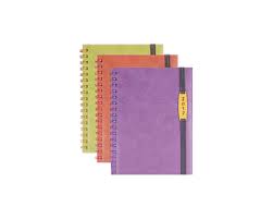 AGENDA SEMAINIER AVEC SPIRAL PAPIER IVOIRE 90G 144P 21X27CM