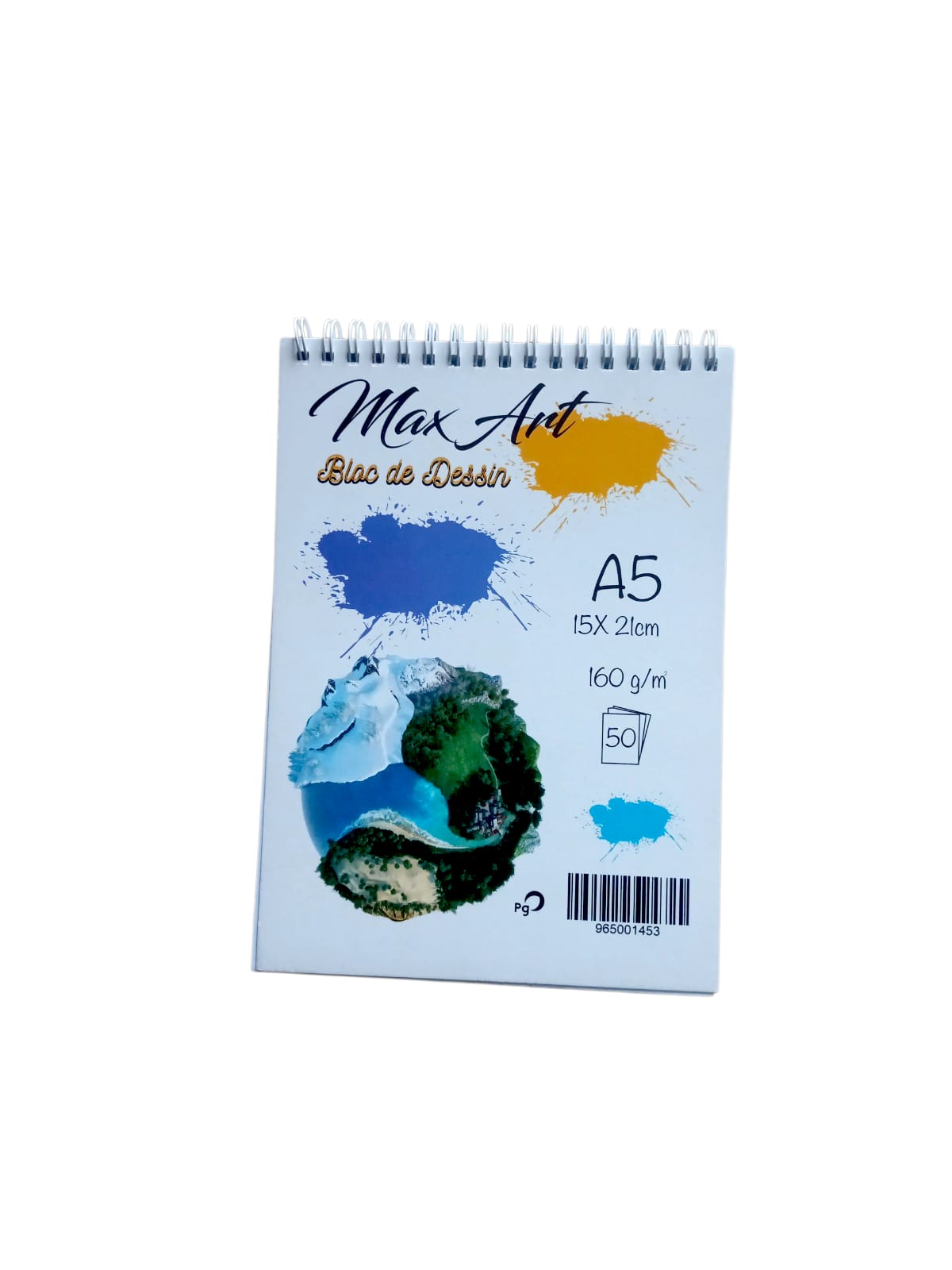 BLOC DESSIN A5 160G MAX ART (50F)