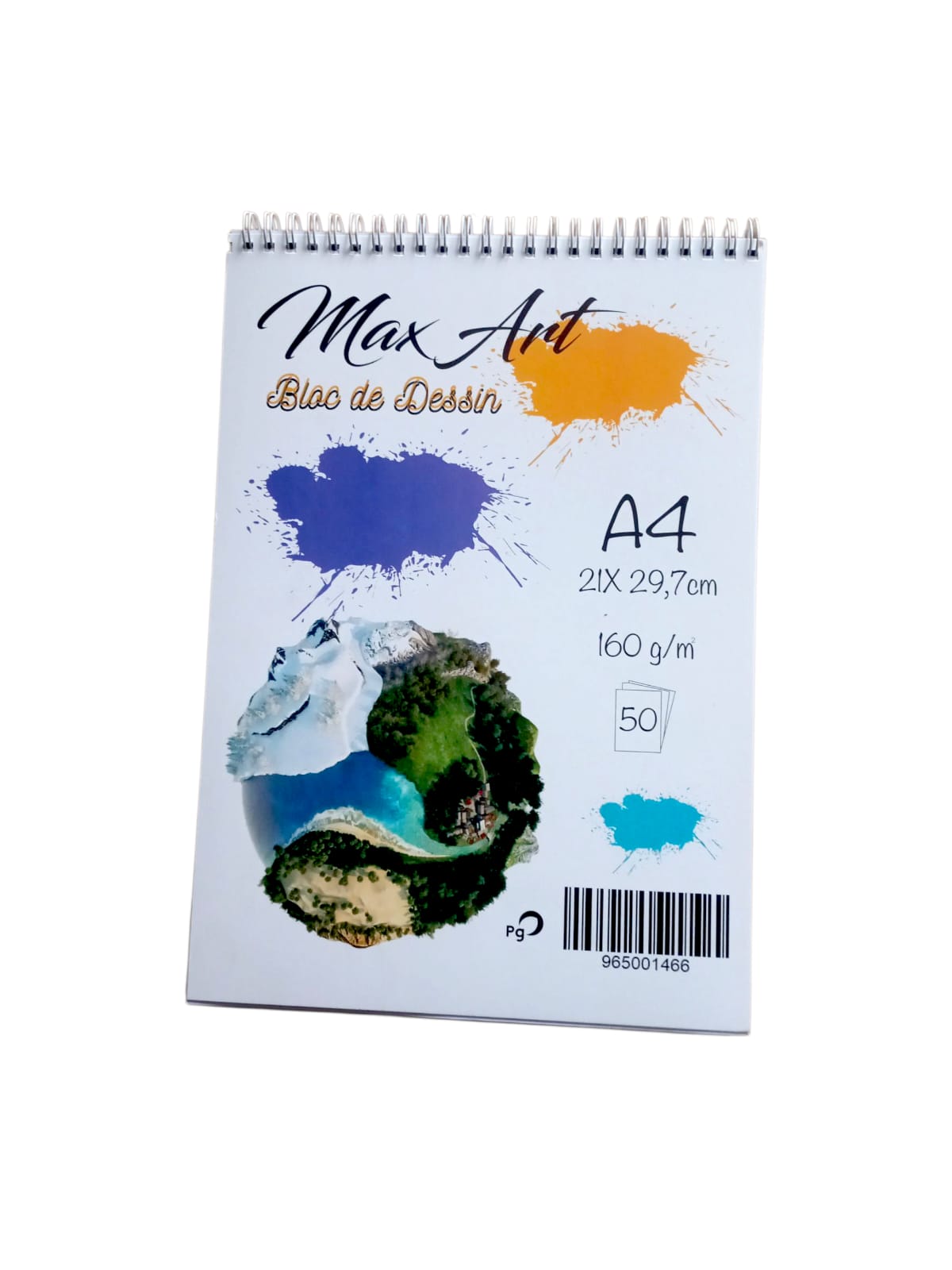 BLOC DESSIN A4 160G MAX ART (50F) - vue 3