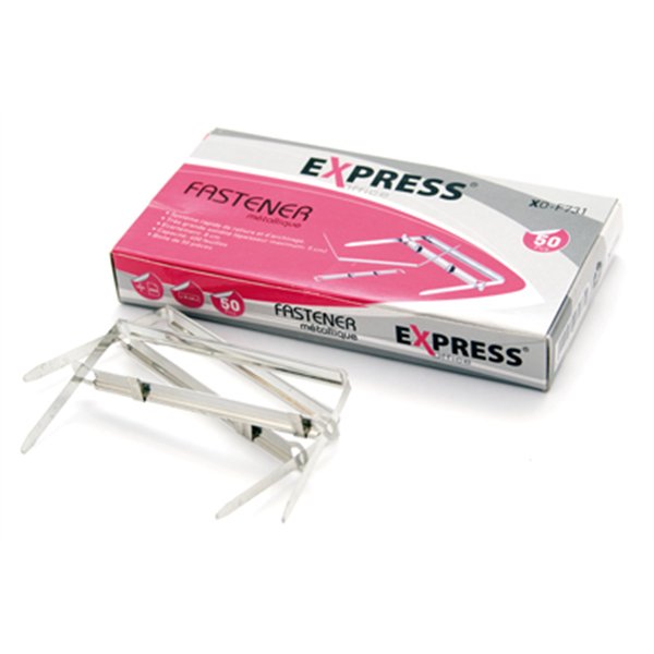 FASTENER CHROMEE/BTE 50PCS