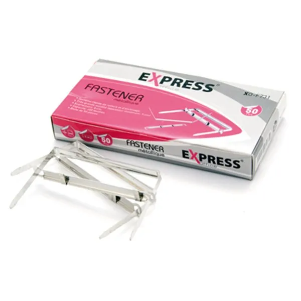 Fastener Chromee/Bte 50pcs