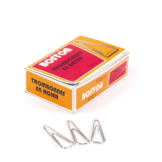Boite Trombone Chromee 28mm Triangulaire Boston 628