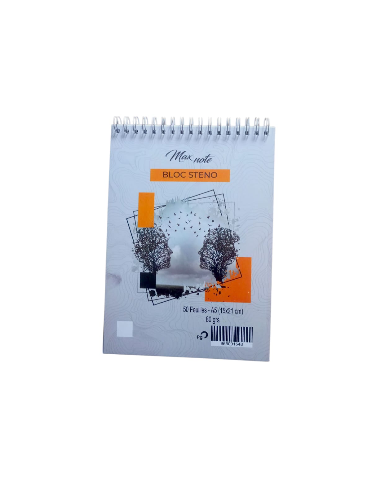BLOC STENO A5 UNI  MAX NOTE 80G (50F)