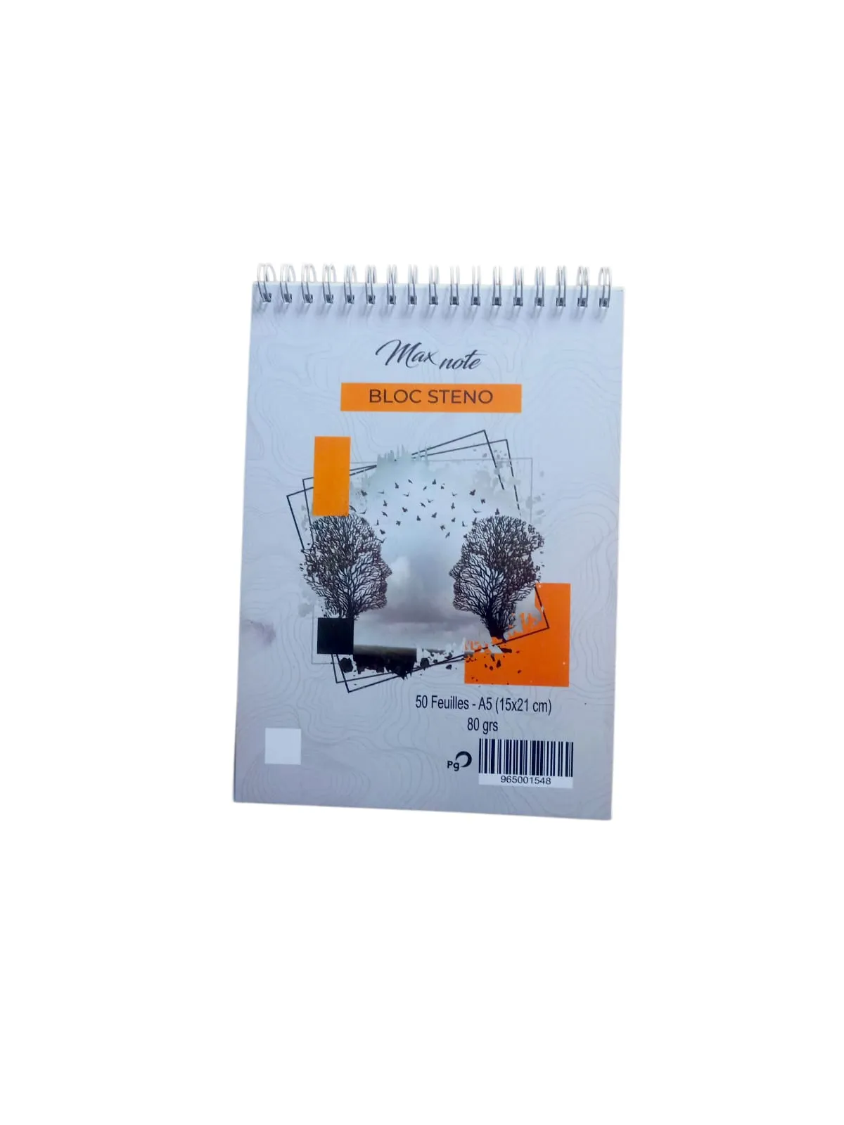 BLOC STENO A5 UNI  MAX NOTE 80G (50F)