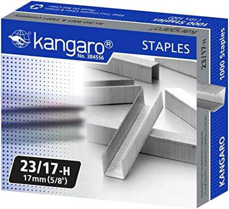 BOITE AGRAFE 23/17 KANGAROO CHROMEE