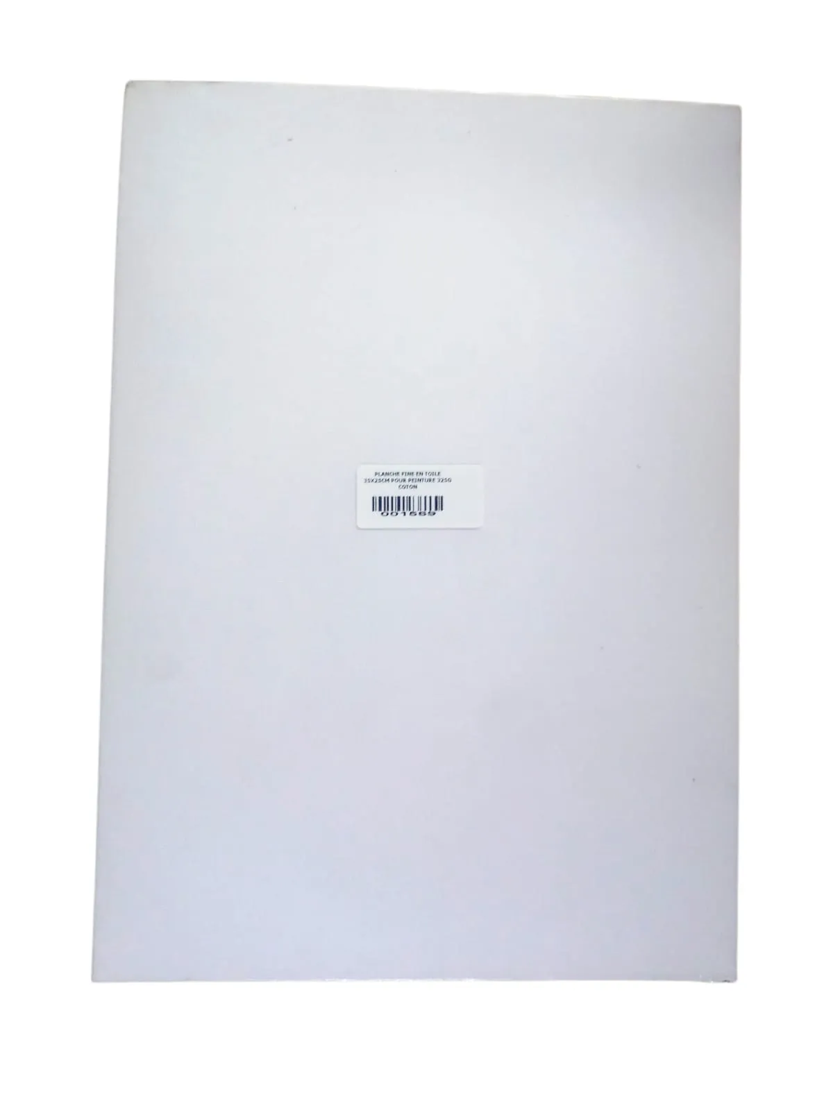 Planche Fine En Toile 25x35cm Pour Peinture 325g Coton