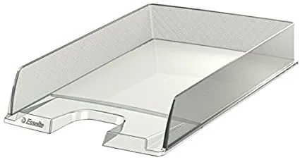 Corbeille A Courrier Transparent Esselte