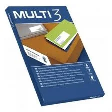 Etiquette Laser Adhesive 70x25.4mm Multi3 04702 (pq De 100f)