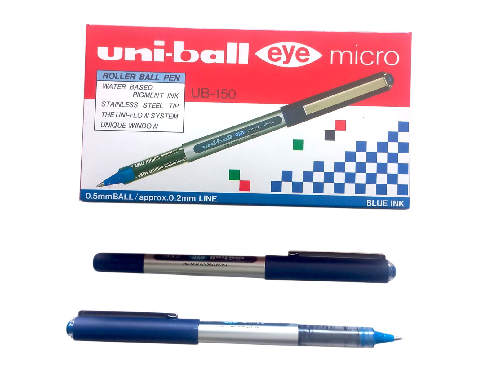 STYLO UNI-BALL EYE UB-150 BLEU