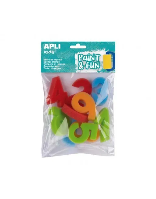 Tampon Mousse Different Forme 10pcs Ref 19413