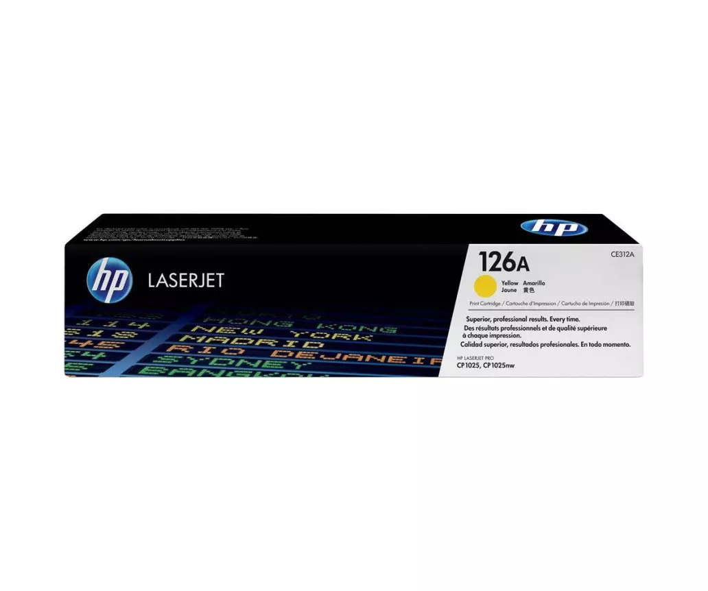 Toner Compatible HP Ce312a/Cf352a Yellow Laserjet (126a)