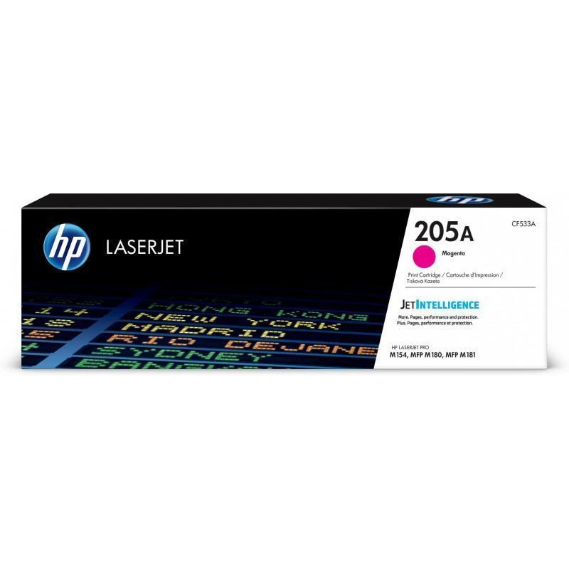 Toner HP Cf533a Origine Magenta 205a
