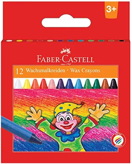 Crayon A La Cire (12) Faber Castell Court 120043