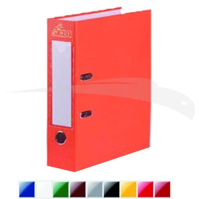 CLASSEUR A LEVIER SP EN SIMILI VERT EXT FT:32X28 DOS:8CM SICLA